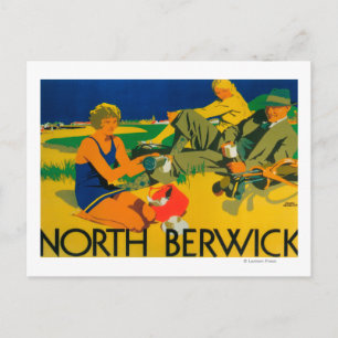 Golfkust — Promotie-Poster Briefkaart