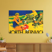 Golfkust — Promotie-Poster Canvas Afdruk (Insitu (Woonkamer))