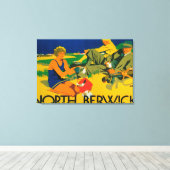 Golfkust — Promotie-Poster Canvas Afdruk (Insitu (Houten vloer))