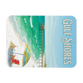 Golfkust Strand Magneet (Horizontaal)