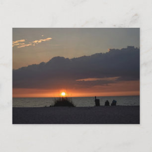 Golfkust - Sunset - Briefkaart van Florida