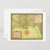 Golfkust van de Verenigde StatenPanorama Briefkaart (Voorkant / Achterkant)