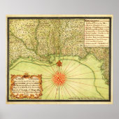 Golfkust van de Verenigde StatenPanorama Poster (Voorkant)