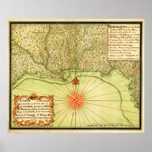 Golfkust van de Verenigde StatenPanorama Poster