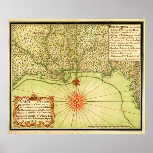 Golfkust van de Verenigde StatenPanorama Poster (Voorkant)