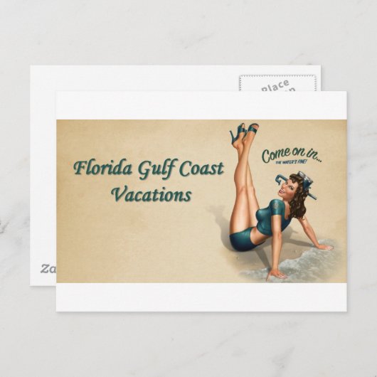 Golfkust van Florida Briefkaart (Voorkant / Achterkant)