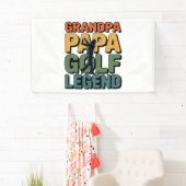 Golflegende Opa Papa Spandoek (Insitu)
