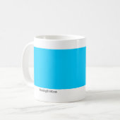 Golflengte 480 nm koffiemok (Voorkant links)