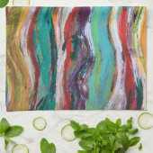 Golflengte keukenhanddoek (Gevouwen)