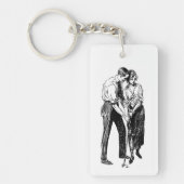  golflessen sleutelhanger (Voorkant)