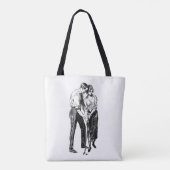  golflessen tote bag (Achterkant)