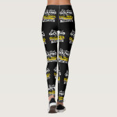 Golfleven zonder gulden is als een saai potlood leggings (Achterkant)