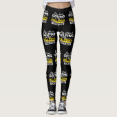 Golfleven zonder gulden is als een saai potlood leggings (Voorkant)
