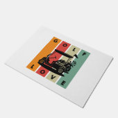 golfliefhebber deurmat (Schuin)