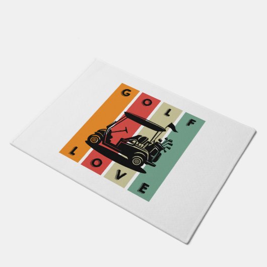 golfliefhebber deurmat (Schuin)
