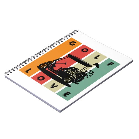 golfliefhebber notitieboek (Linkerzijde)