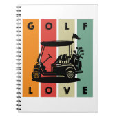 golfliefhebber notitieboek (Voorkant)
