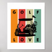 golfliefhebber poster (Voorkant)