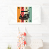 golfliefhebber spandoek (Insitu)