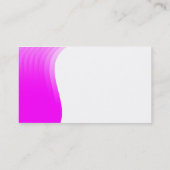 Golflijn - Magenta Visitekaartje (Achterkant)