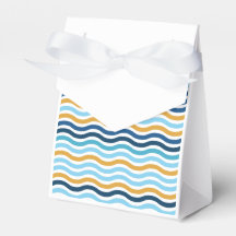 Golflijnen Kleur Blauw en Geel