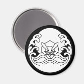 Golfmaan konijn magneet (Voorkant / Achterkant)