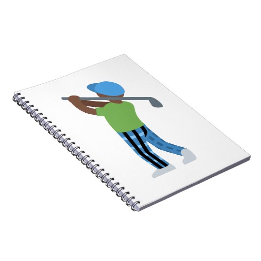 golfman notitieboek (Rechterzijde)