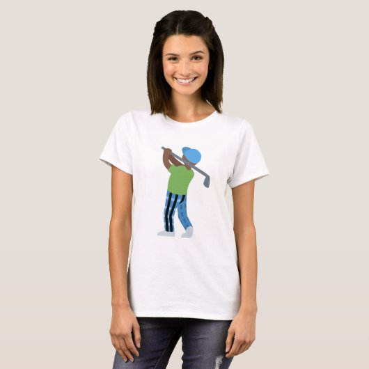 golfman t-shirt (Voorkant volledig)