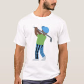 golfman t-shirt (Voorkant)
