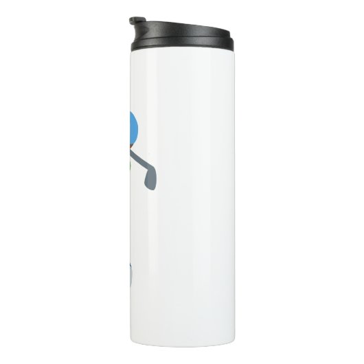 golfman thermosbeker (Geroteerd rechts)