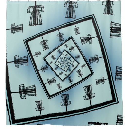 Golfmanden Douchegordijn