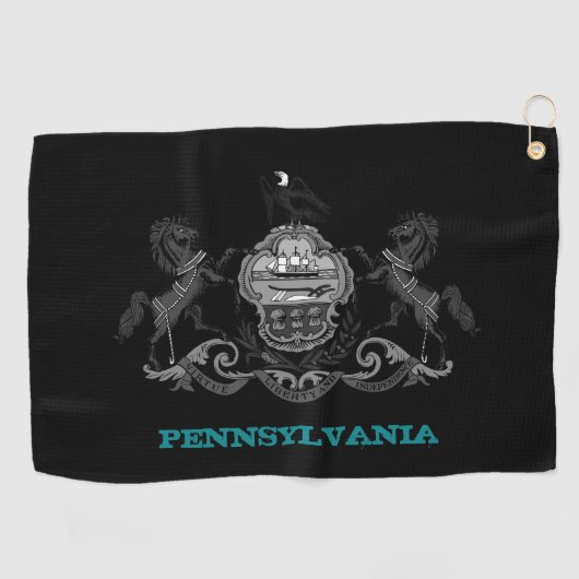 Golfmantel Pennsylvania Golfhanddoek (Horizontaal)