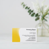 Golfmarge - Amber Visitekaartje (Staand voorkant)