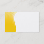 Golfmarge - Amber Visitekaartje (Achterkant)