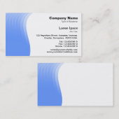 Golfmarge - Baby Blue Visitekaartje (Voorkant / Achterkant)