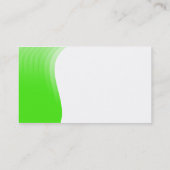 Golfmarge - groen visitekaartje (Achterkant)