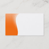 Golfmarge - Oranje Visitekaartje (Achterkant)