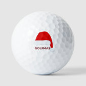 GOLFMAS Christmas Golf Ball  Golfballen (Voorkant)
