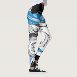 Golfmechanisme – Custom Leggings (Volledige Lengte