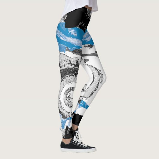 Golfmechanisme – Custom Leggings (Volledige Lengte (Rechts)
