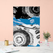 Golfmechanisme – Op maat gemaakt 20" x 30" acrylaa Acryl Bord (Huwelijk)