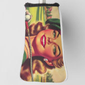  golfmeisje golfheadcover (Draai 90)
