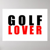 Golfminnaar Poster (Voorkant)