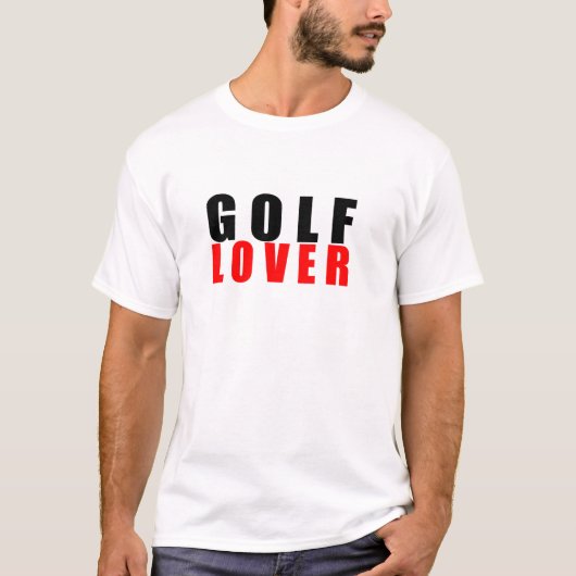 Golfminnaar T-shirt (Voorkant)
