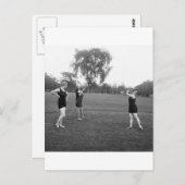 GolfMode vrouwen uit de jaren 20 Briefkaart (Voorkant / Achterkant)