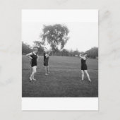 GolfMode vrouwen uit de jaren 20 Briefkaart (Voorkant)