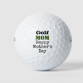 Golfmoeder Happy Moederdag Golfballen