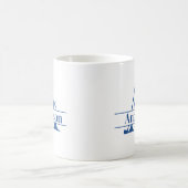 Golfmok - Aangepaste naam Koffiemok (Center)