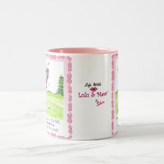 GolfMOK Tweekleurige Koffiemok (Center)