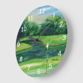 Golfmuurklok Grote Klok (Hoek)